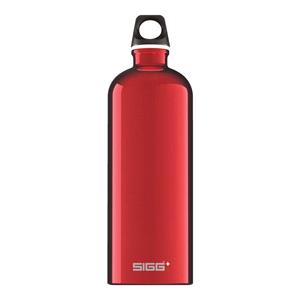 Water Bottles, SIGG Traveller Aluminium Water Bottle - Red - 1L, SIGG