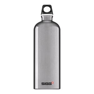 Water Bottles, SIGG Traveller Aluminium Water Bottle - Aluminium - 1L, SIGG