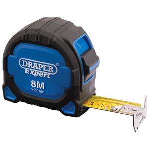 Tape Measures, Draper Expert 83633 Measuring Tape (8M 26ft x 27mm), Draper