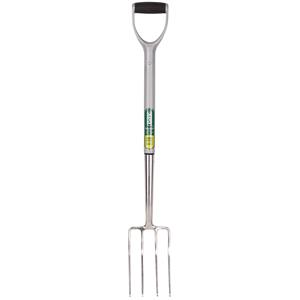 Forks, Draper 83757 Stainless Steel Soft Grip Border Fork, Draper