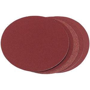 Sanding Discs, Draper 83860 Five Assorted Grit Aluminium Oxide Sanding Discs (150mm), Draper