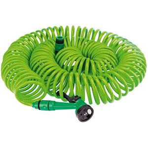 Hoses and Hose Reels, Draper 83986 Recoil Hose with Spray Gun and Tap Connector (30M), Draper