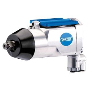 Drills and Cordless Drivers, Draper 84120 Butterfly Air Impact Wrench 3-8 inch Square Drive   , Draper