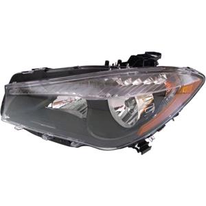 Lights, Left Headlamp (Halogen, Takes H7 / H15 Bulbs, Supplied Without Motor, Original Equipment) for Mercedes CLA Coupe 2013 on, 