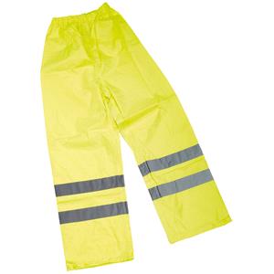Trousers, Draper 84730 High Visibility Over Trousers   Size L, Draper
