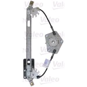 Window Regulators, Window Regulator, Rear Right Right Rear 4 Door Electric without electric motor (850577), Valeo