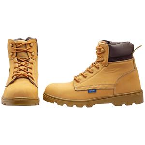 Safety Footwear, Draper 85969 Nubuck Style Safety Boots Size 10 S1 P SRC, Draper