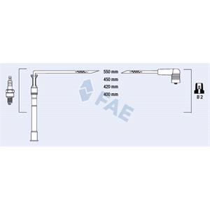 Ignition Leads, FAE Ignition Leads   85991, FAE