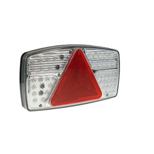 Uncategorised, LAMP   L/H HORIZ 10 30V LED REAR COMBI Stop Tail Ind Fog Rev Reflex BK, MAYPOLE