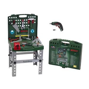 Gifts, Bosch Kids Tool Shop with Foldable Workbench & Power Tools!, Klein Toys