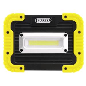 Torches, Draper 87761 COB LED Work Light, 10W, 700 Lumens, Operated on AA Batteries, Draper