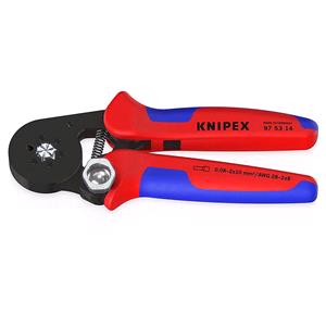 Crimping Tools, KNIPEX Self  Adjusting Crimping Pliers, 2 x 10 mm², 180mm, Knipex