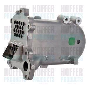 Cooler, exhaust gas recirculation, HOFFER EGR COOLER   7518433, HOFFER