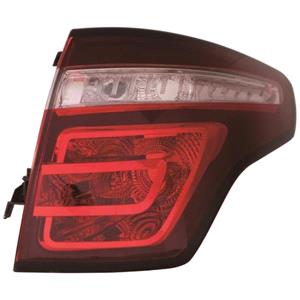 Lights, Right Rear Lamp (Outer, On Quarter Panel, 5 Seat Models Only) for Citroen C4 Picasso 2011 on, 