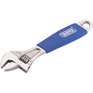 Wrenches, Draper 88601 150mm Soft Grip Adjustable Wrench, Draper
