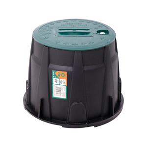 Hardware, 10" IRRIGATION VALVE BOX,ROUND, FLO