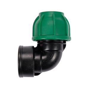 Hardware, FEMALE ELBOW PP 90° 25MM X 1'', FLO