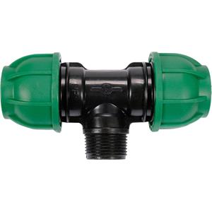 Pipe Connectors, PIPE CONNECTOR PP GZ 32MM x 1/2" x 32MM, FLO