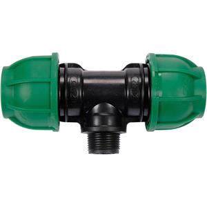 Pipe Connectors, PIPE CONNECTOR PP GZ 32MM x 3/4" x 32MM, FLO