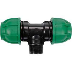 Pipe Connectors, PIPE CONNECTOR PP GZ 32MM x 1" x 32MM, FLO