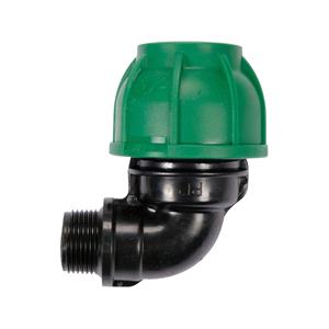 Pipe Connectors, PIPE CONNECTOR PP 90° GZ 32MM x 3/4", FLO