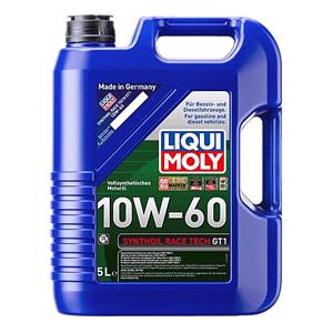 Engine Oils, Liqui Moly 10W 60 A3/B4 Synthoil Race Tech GT1 Engine Oil   5 Litres, Liqui Moly