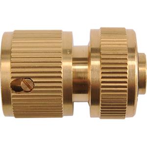 Hose Connectors, BRASS HOSE CONNECTOR STANDARD 1/2", FLO