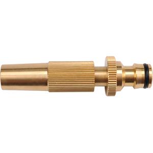 Hardware, BRASS STRAIGHT NOZZLE 1/2", FLO