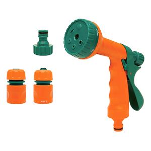 Spray Guns, ABS 1/2" Hose Set of 4 with Spray Gun, FLO