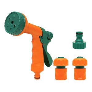 Spray Guns, ABS 3/4" Hose Set of 4 with Spray Gun, FLO