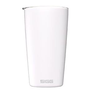 Reusable Mugs, SIGG Neso Pure Ceram Travel Mug - White - 0.4L, SIGG