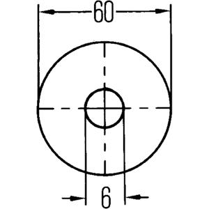 Rear Reflector, HELLA Rear Reflector, HELLA