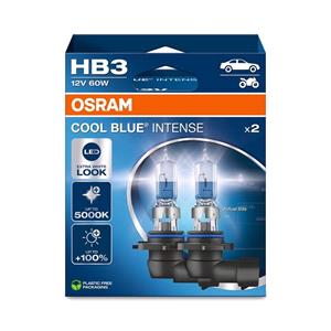 Fog Lamp Bulbs, OSRAM COOL BLUE? INTENSE (PAIR) HB3 12V 60W P20d  (Osram  9005CBN2HB), Osram