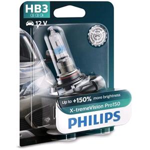 Bulbs   by Bulb Type, Philips X tremeVision 12V HB3 60W P20d +150% Brighter Bulb   Single, Philips