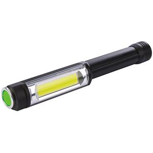 Aluminium Torch, Draper 90100 5W COB LED Aluminium Worklight (3 x AA batteries supplied) 400 Lumens, Draper