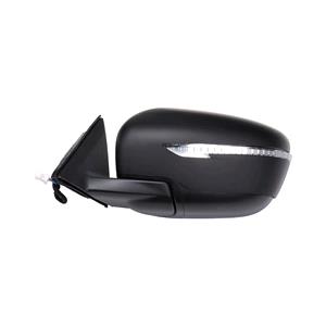 Wing Mirrors, Left Wing Mirror (electric, heated, indicator, primed cover, without camera) for Nissan X TRAIL 2013 Onwards, 