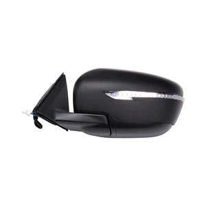 Wing Mirrors, Left Wing Mirror (electric, heated, indicator, power folding, primed cover, without camera) for Nissan X TRAIL, 2013 Onwards, 