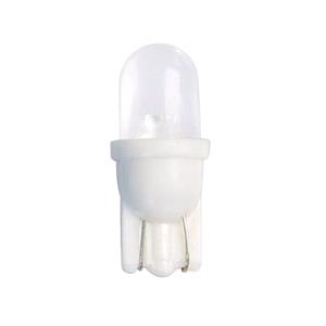 Bulbs - by Bulb Type, 12V Colour-Led Wide, lamp 1 Led - (T10) - W2.1x9.5d - 2 pcs  - D-Blister - White - Double polarity, Lampa