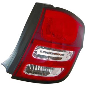 Lights, Right Rear Lamp (Outer On Quarter Panel, Supplied Without Bulbholder) for Citroen C3 2010 2013, 