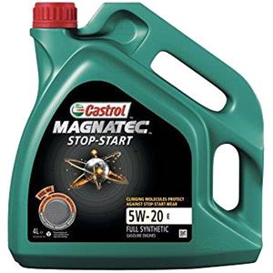 Engine Oils and Lubricants, Castrol Magnatec 5W-20 E Stop-Start Fully Synthetic Engine Oil - 5 Litre, Castrol