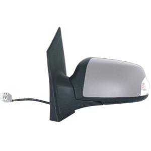 Wing Mirrors, Left Wing Mirror (electric, heated, indicator and puddle lamp, primed cover) for Ford FOCUS C MAX 2003 2007, 