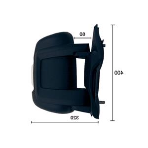 Wing Mirrors, Right Wing Mirror (manual, 5W indicator) for Citroen RELAY Van, 2006 2017, 