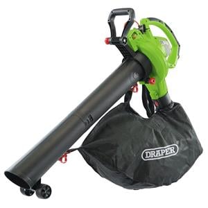 Waste Collection, Composting and Tidying, Draper Tools Garden Vac, Blower & Mulcher   3200W   93165, Draper