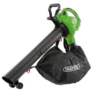 Blowers and Vacuums, Draper 93165 230V Garden Vacuum, Blower and Mulcher, 3200W, Draper