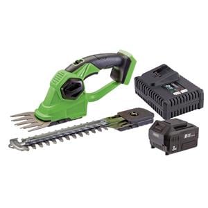 Trimmers and Strimmers, Draper 94594 D20 20V 2 In 1 Grass And Hedge Trimmer With Battery And Fast Charger, Draper
