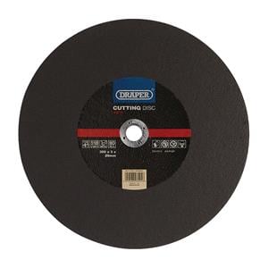 Cutting Wheels, Draper 94776 Metal Cutting Disc, 300 x 3 x 20mm, Draper