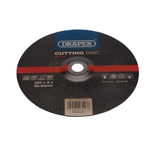 Cutting Wheels, Draper 94785 DPC Metal Cutting Disc, 230 x 2 x 22.23mm, Draper