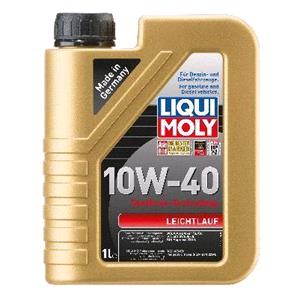 Engine Oils, Liqui Moly 10W 40 A3/B4 Leichtlauf Engine Oil   1 Litre, Liqui Moly