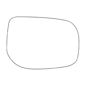 Wing Mirrors, Right Stick On Wing Mirror Glass for TOYOTA YARIS, 2006 2012, SUMMIT