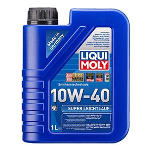 Engine Oils, Liqui Moly 10W 40 A3/B4 Super Leichtlauf Engine Oil   1 Litre, Liqui Moly
